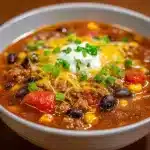 Beef Taco Soup