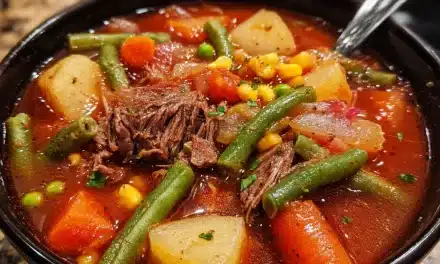 Beef Vegetable Soup Recipe: A Comforting Classic Made Quick & Easy