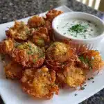 Bite-Sized Blooming Onions