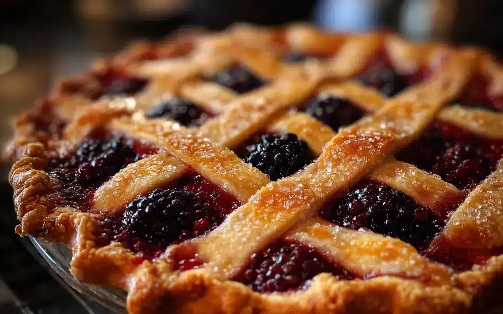 Heavenly 5-Minute Blackberry Pie – The Perfect Dessert