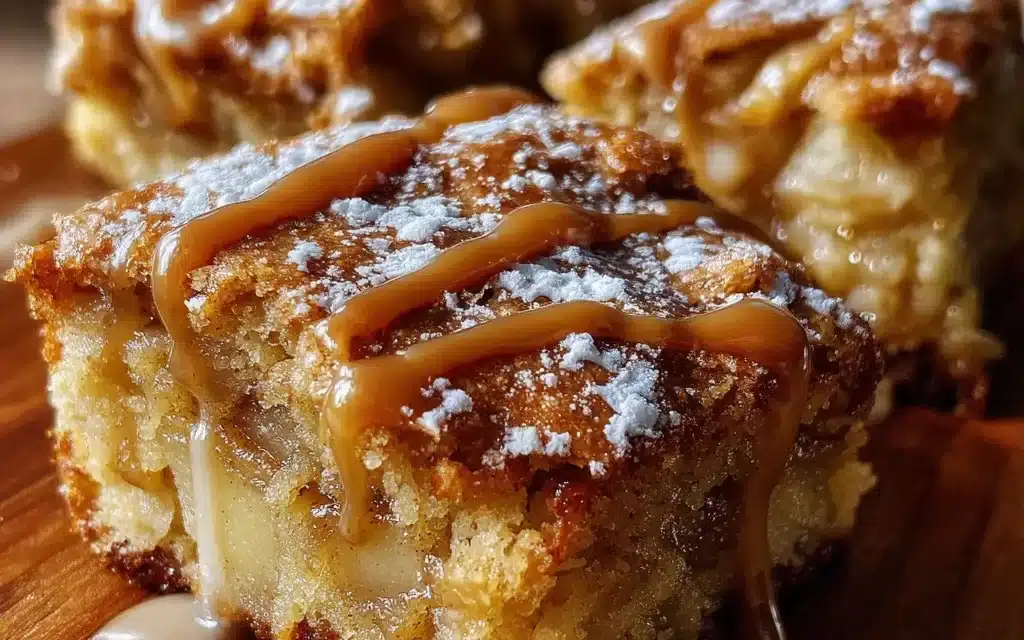 Brown Butter Apple Blondies With Cinnamon Maple Glaze – A Delightful Twist on a Classic