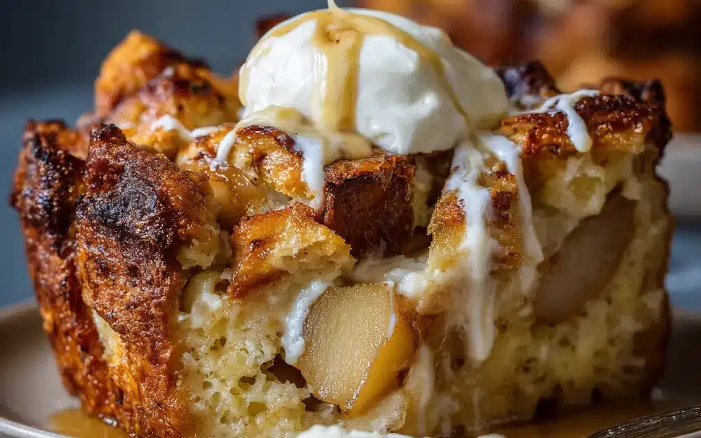 Cardamom Pear Bread Pudding: A Heavenly Comfort Classic