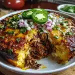 Carnitas Tamale Pie