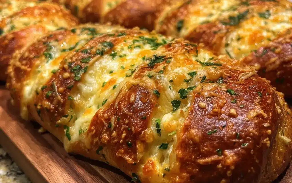 Cheesy Garlic Pretzel Bread – A Quick and Irresistible Comfort Classic