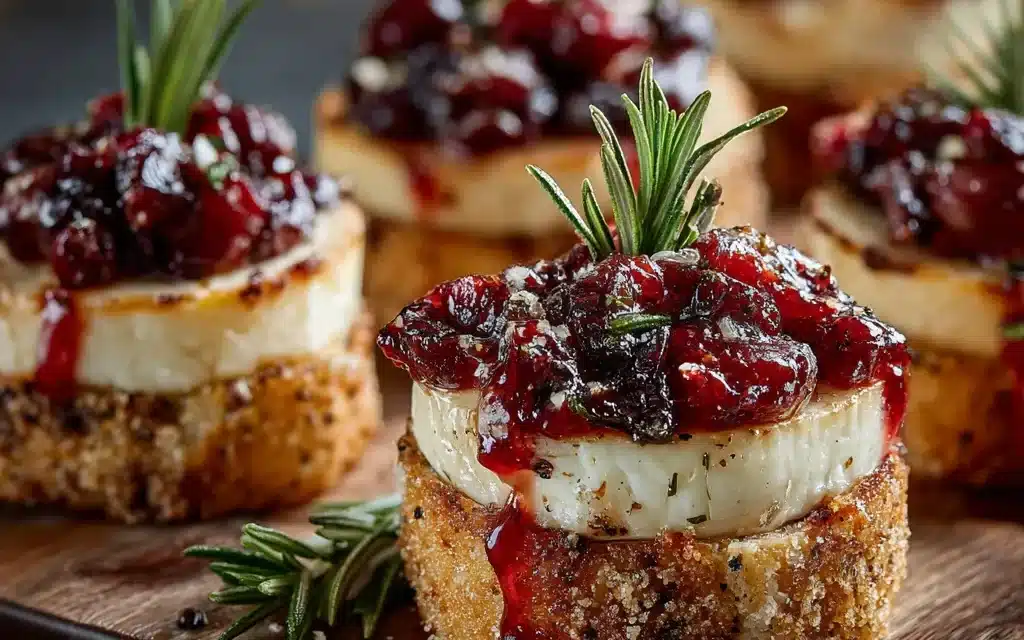 Cranberry Brie Bites: A Classic Holiday Appetizer