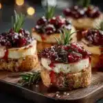 Cranberry Brie Bites