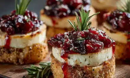 Cranberry Brie Bites: A Classic Holiday Appetizer