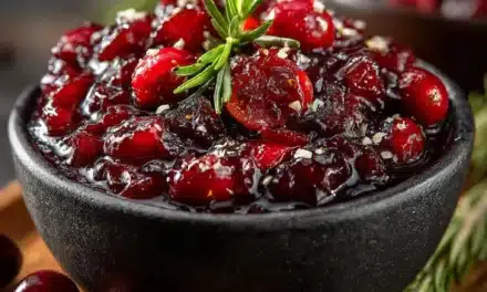 Cranberry Sauce: A Quick and Comforting Classic