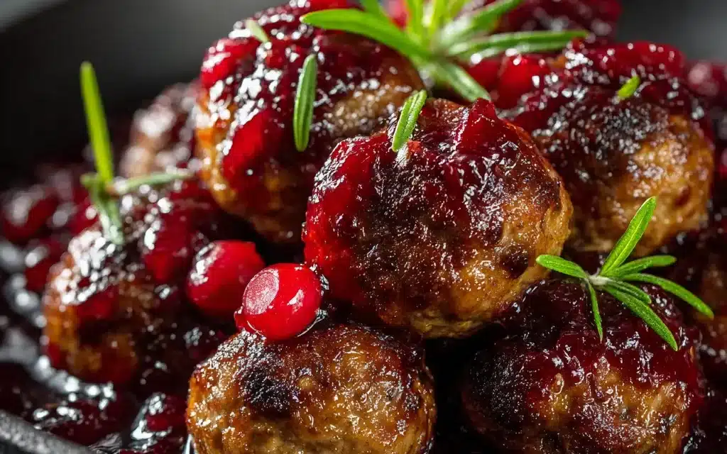 Cranberry Sauce Meatballs: A Comforting Holiday Favorite