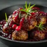Cranberry Sauce Meatballs