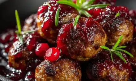Cranberry Sauce Meatballs: A Comforting Holiday Favorite