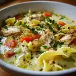 Creamy Chicken Noodle Soup