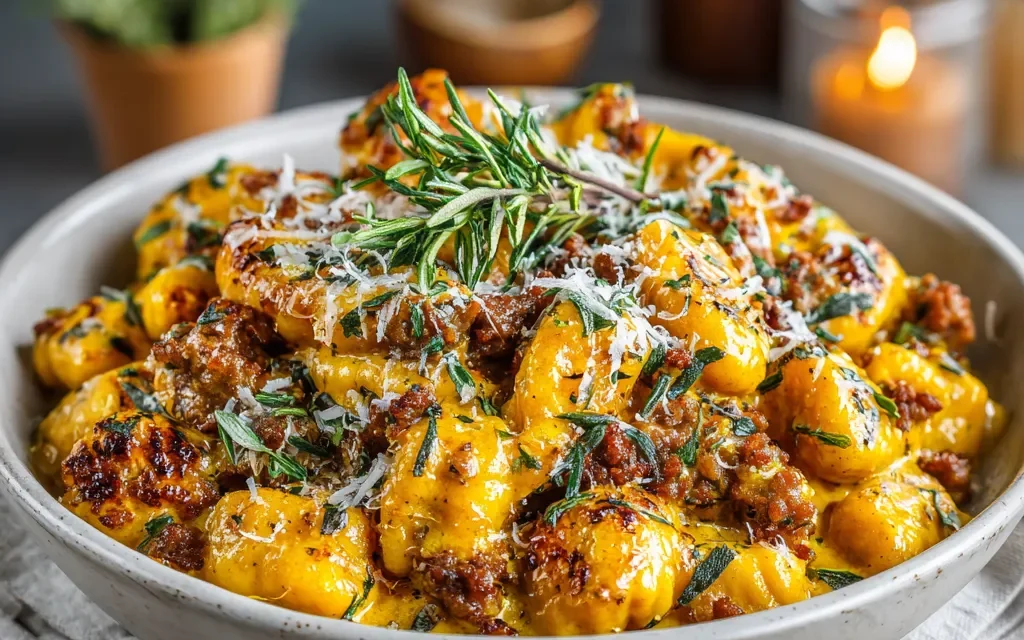 Creamy Pumpkin Gnocchi With Italian Sausage: An Incredible 30-Minute Meal