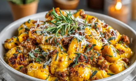 Creamy Pumpkin Gnocchi With Italian Sausage: An Incredible 30-Minute Meal