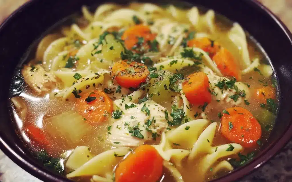 Crockpot Chicken Noodle Soup: A Comforting Classic in 30 Minutes