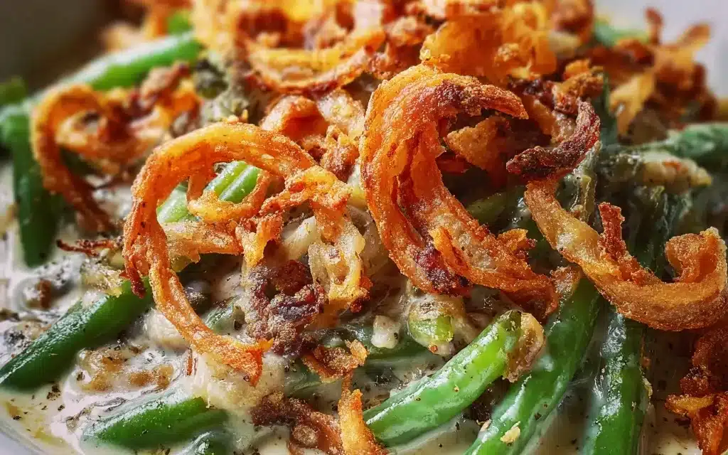 Crockpot Green Bean Casserole: The Easy, Old-Fashioned Classic
