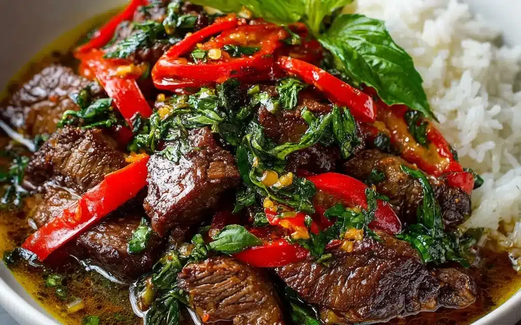 Crockpot Thai Basil Beef: An Instant Classic in Just 15 Minutes