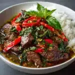 Crockpot Thai Basil Beef