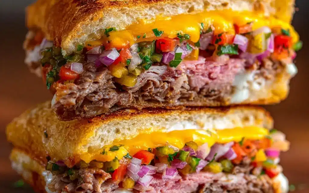 Authentic Cuban Chopped Grinder Sandwich: A Comforting Lunchtime Classic