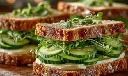 Cucumber And Watercress Tea Sandwiches: A Refreshing 20-Minute Delight