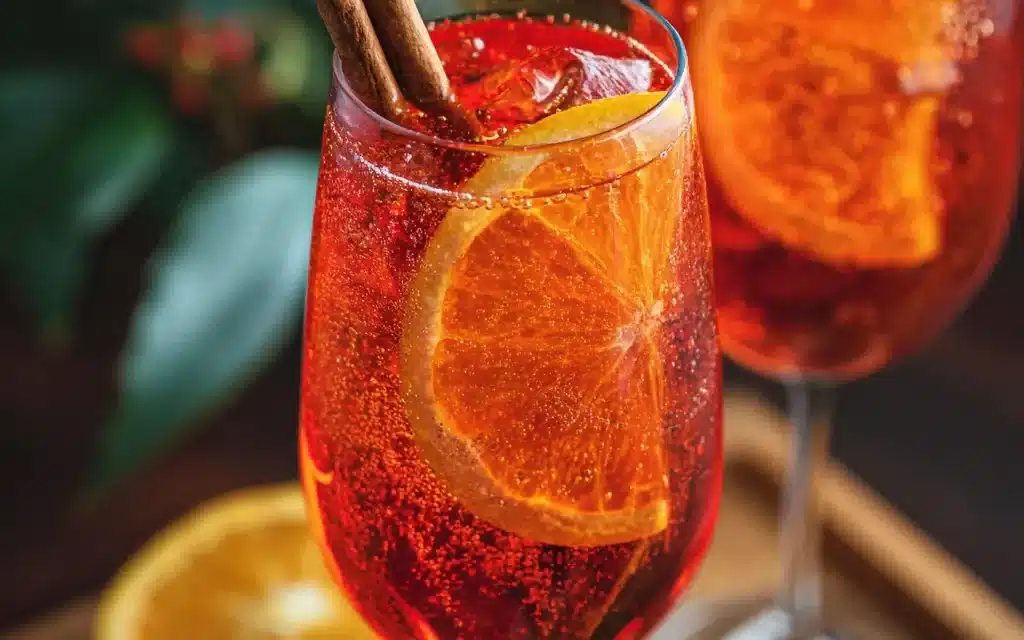 Scrumptious 5-Minute Fall Aperol Spritz Recipe