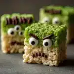 Frankenstein Rice Krispie Treats