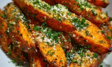 Garlic Parmesan Sweet Potato Wedges: The Delicious Family Favorite