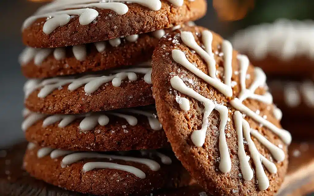 Gingerbread Cookies With Simple Icing: A Festive Delight