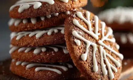 Gingerbread Cookies With Simple Icing: A Festive Delight