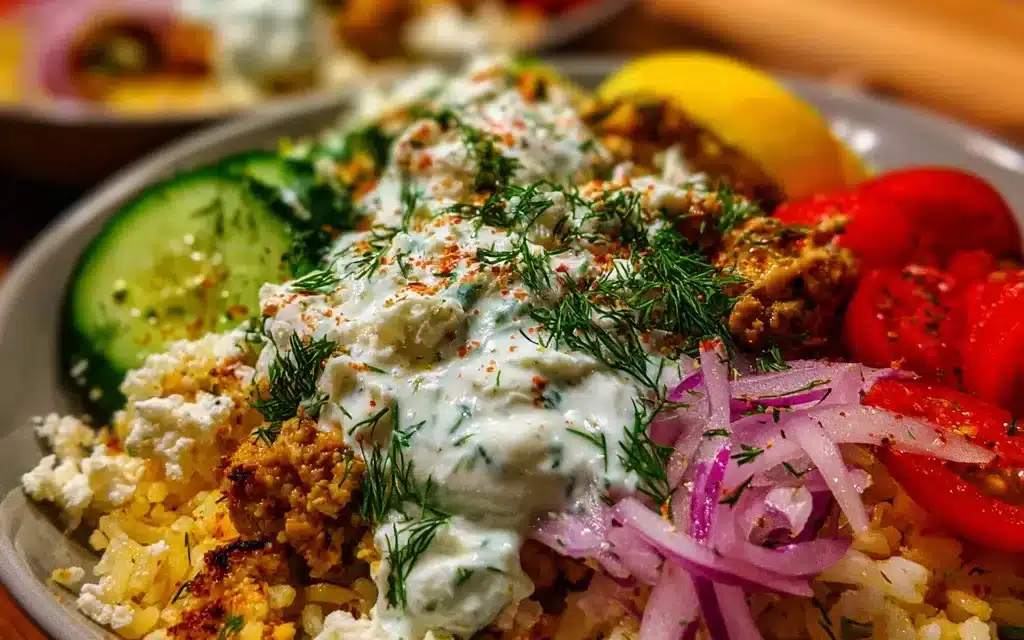 Delicious Greek Ground Chicken Bowls in 30 Minutes