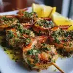 Grilled Shrimp Piccata Skewers