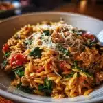 Ground Turkey Orzo