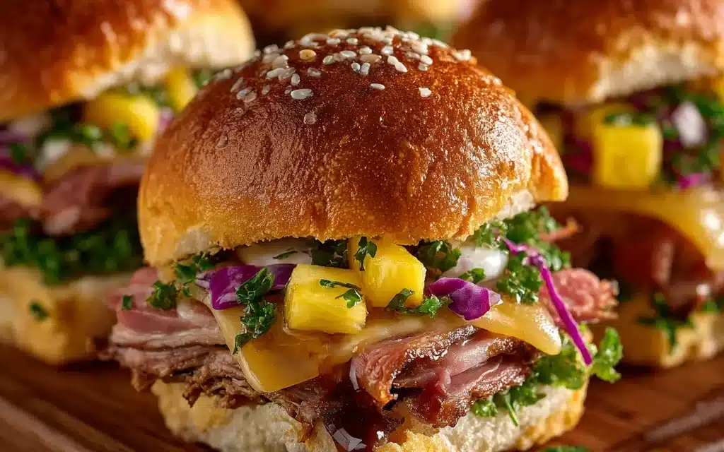 Hawaiian Roll Sliders: A Quick and Tasty Delight