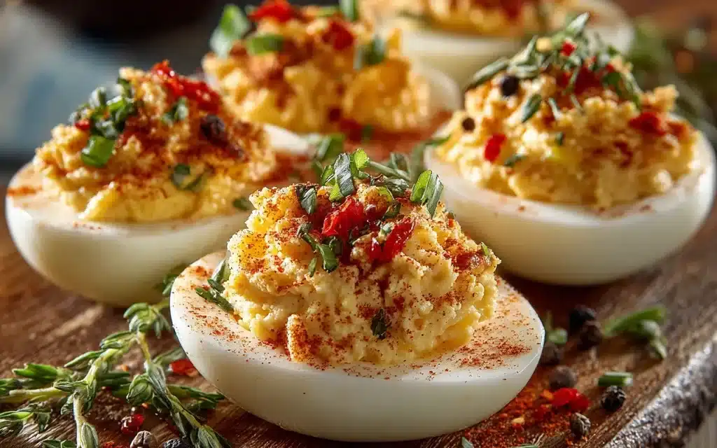 Healthy Deviled Eggs: A Delightful Low-Carb Appetizer