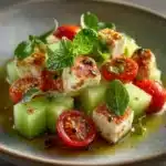 Honeydew Caprese Salad