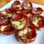 Keto Pepperoni Cream Cheese Bites