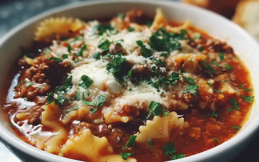 Lasagna Soup Crockpot: A Comforting Classic Made Easy