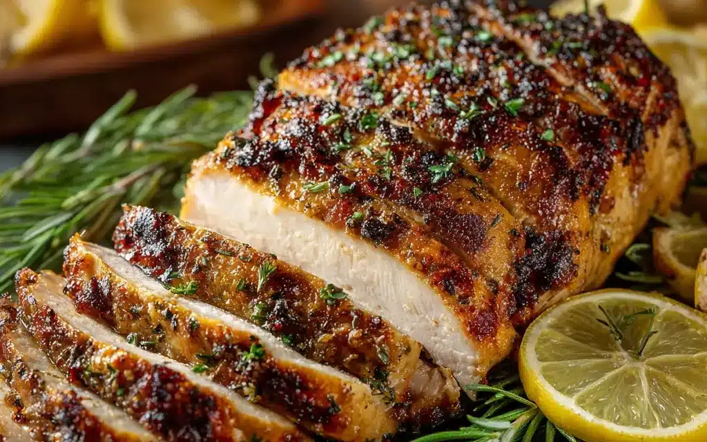 Lemon Garlic Roasted Turkey Breast: A Restaurant-Quality Weeknight Meal