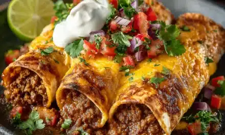Loaded Beef Enchiladas: Savory, Cheesy, and Ready in a Snap