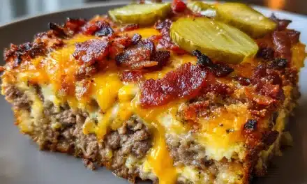 The Ultimate Low-Carb Bacon Cheeseburger Casserole
