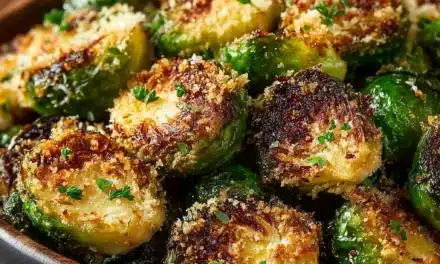 Parmesan-crusted Roasted Brussels Sprouts – A Delicious Side Dish
