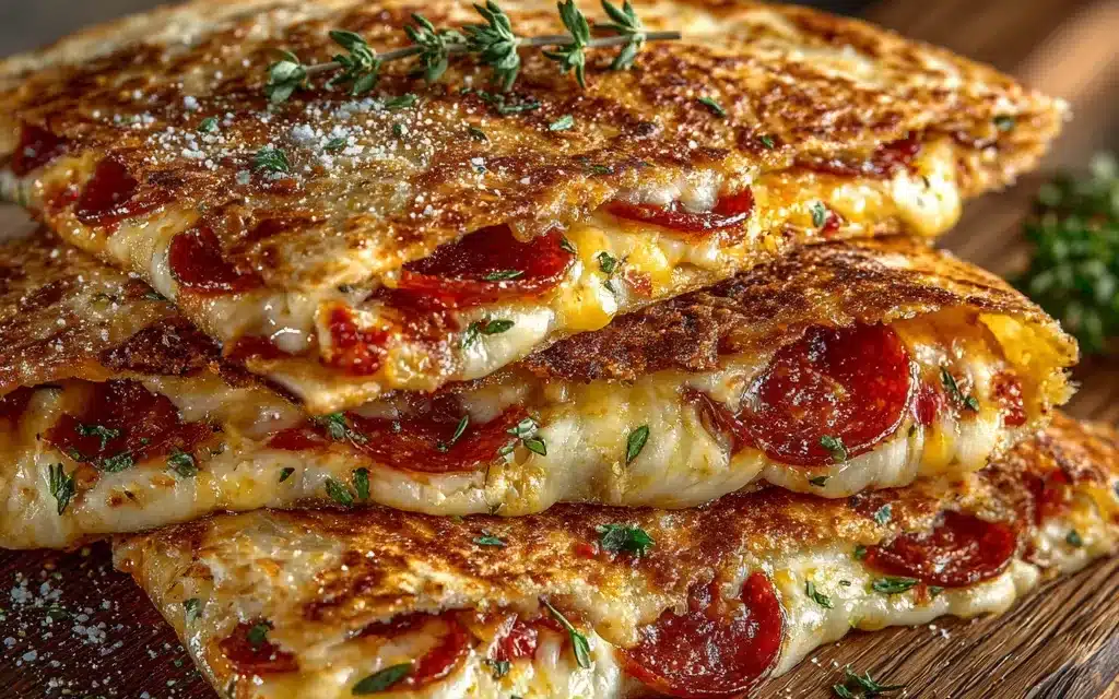 Pepperoni Pizza Quesadillas: A Speedy and Satisfying Mealtime Delight