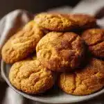 Pumpkin Snickerdoodle Cookies