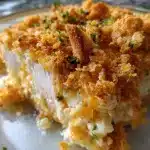 Ritz Cracker Chicken Casserole