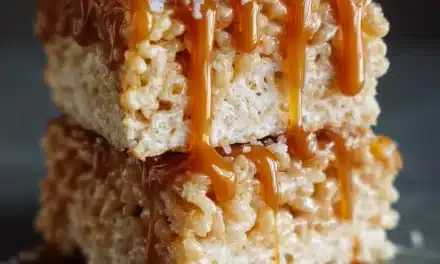 Salted Caramel Rice Krispie Treats – A Scrumptious Classic Dessert