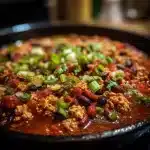 Skillet Turkey Chili