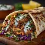 Slow Cooker Chicken Shawarma
