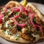 Slow Cooker Chicken Shawarma