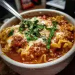 Slow Cooker Lasagna Soup