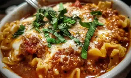 Slow Cooker Lasagna Soup: A Comforting Weeknight Favorite